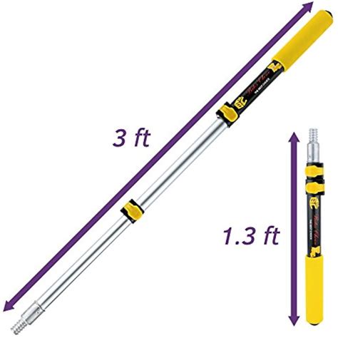 Bates- Extension Pole, 3 Ft Telescoping Paint Extendable Roller Painters Handle, | eBay