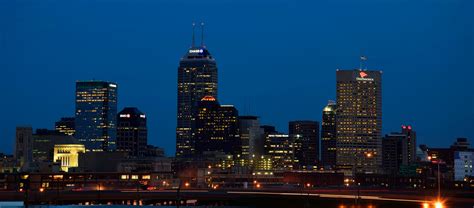 Downtown_Indianapolis_Skyline_at_Night | Folds of Honor – Indiana