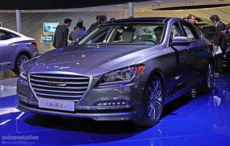 2015 Hyundai Genesis Luxury Sedan Revealed in Detroit [Live Photos ...