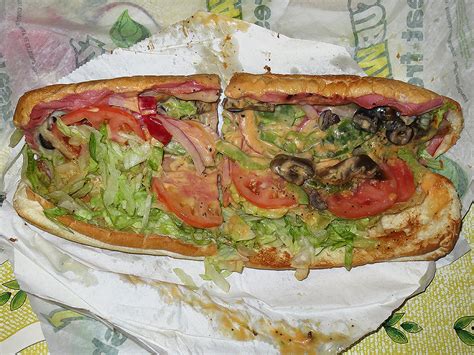 The Shit I Eat: Subway Footlong Cold Cut Combo on Italian Bread