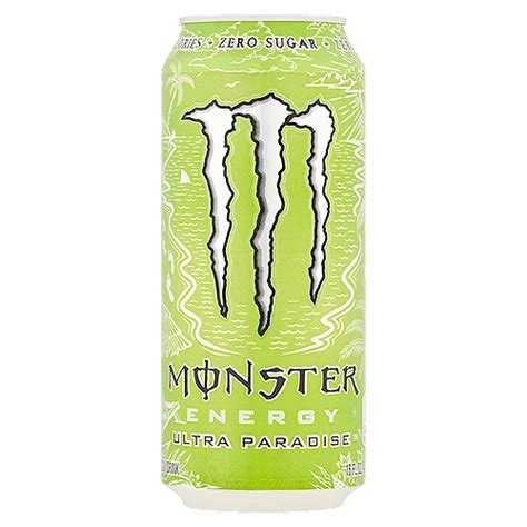 Monster Energy Ultra Paradise Energy Drink, 16 fl oz