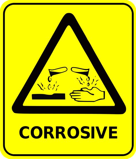 Safety Sign Corrosive Clip Art Download - ClipArt Best - ClipArt Best