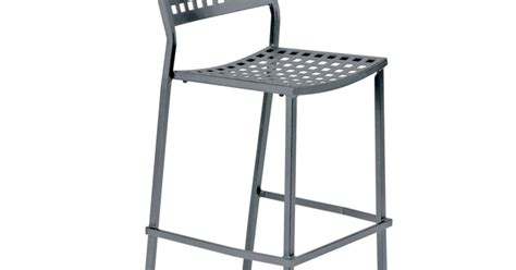 Stackable Outdoor Stool in Steel Made in Italy