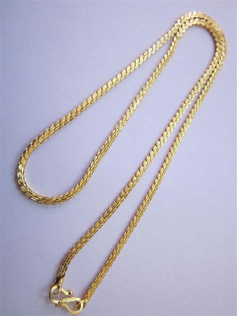 One Gram Gold Stunning Dailywear Gold Plated Chain Online at best price ...