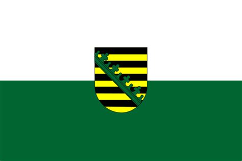 Flag of Saxony - Openclipart