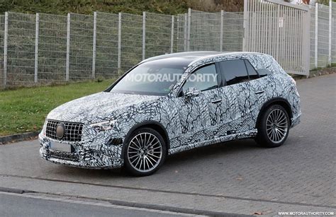 2023 Mercedes-Benz AMG GLC 43 spy shots: New performance crossover in the works