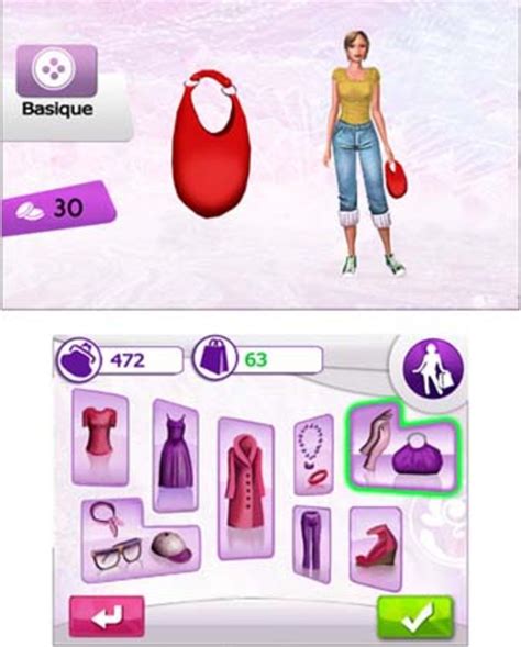 Imagine Fashion Designer (3DS) Screenshots