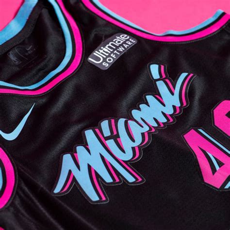 NBA: Miami Heat Unveil Incredibly Cool 'Vice Nights' Uniform In Black Inspired By Miami Vice ...