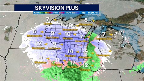 Widespread wintry weather likely Friday; SE Wisconsin on the edge | FOX6 Milwaukee