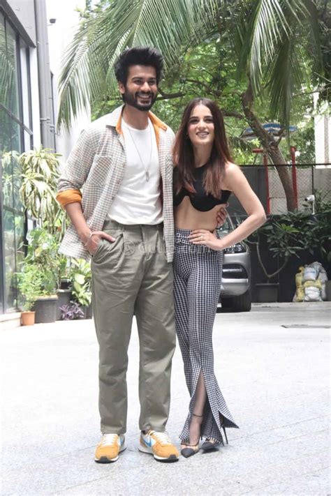 Radhika Madan And Sunny Kaushal At Maddock Films Office - Paparazzi Pics