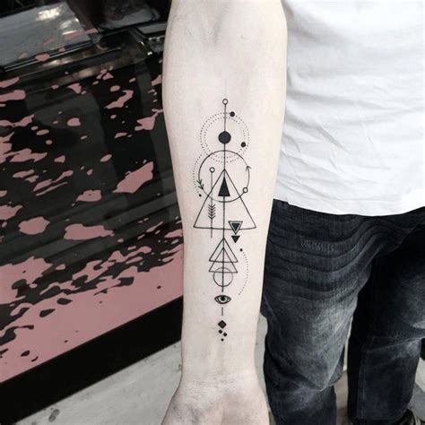 50+ Sacred Geometric Tattoo Designs (2019) Abstract Shape, Style Ideas ...