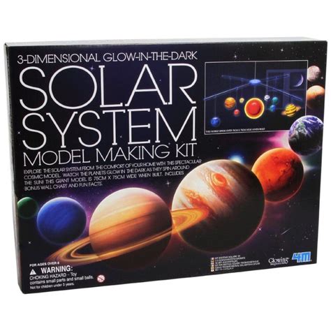 Solar System Model Making Kit - Glow in the Dark