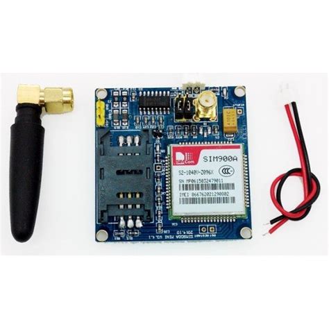 SIM900A GSM Module Pinout, Examples, Applications, Features