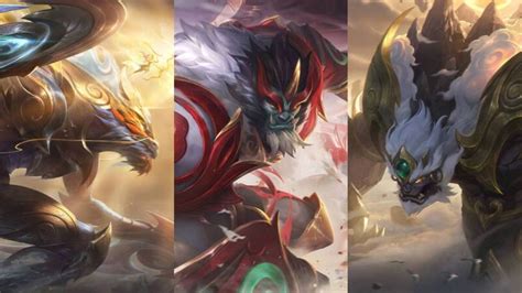 Riot ra mắt loạt trang phục LMHT Tân Niên và Thần Thoại cực đẹp