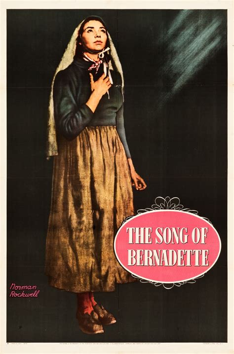 The Song of Bernadette (#3 of 3): Extra Large Movie Poster Image - IMP ...