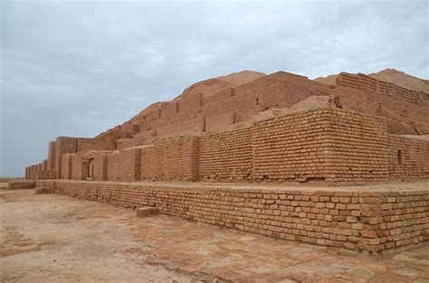 Chogha Zanbil Ziggurat [East Side], Iran (Illustration) - World History ...