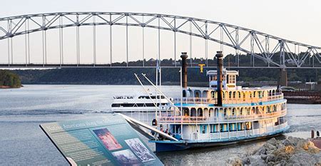 Riverboat Twilight Mississippi River Cruises - Mississippi River ...