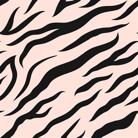 Tiger stripes seamless vector pattern | Premium Vector - rawpixel