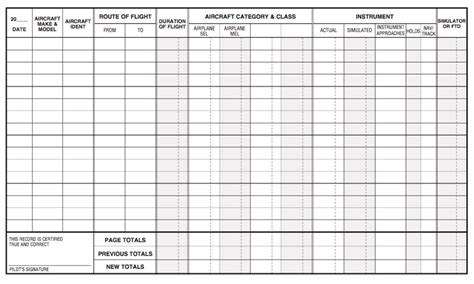 Senior Pilot's Flight Logbook and Record - from Sporty's Pilot Shop