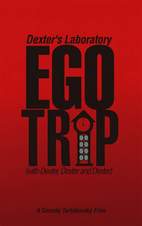 Dexter's Laboratory Ego Trip poster on Behance