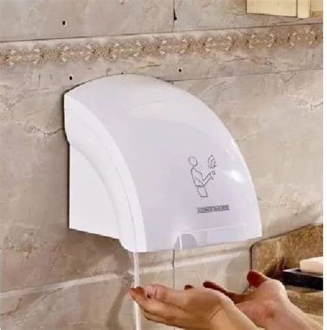 GREEN HYGIENE White ECONOMICAL HAND DRYER GH HD 923 AC 220 V, 1800W at ...