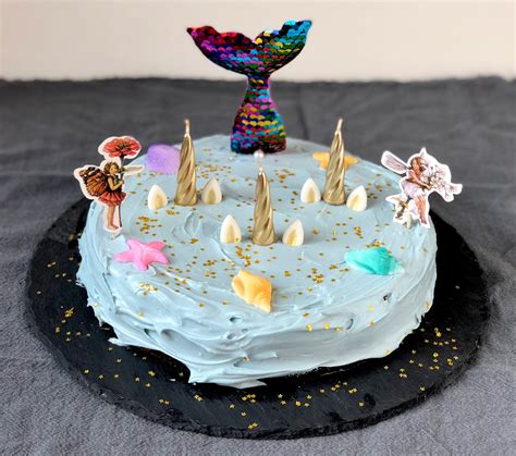 Unicorn Fairy Mermaid Birthday Cake — LaLa Lunchbox