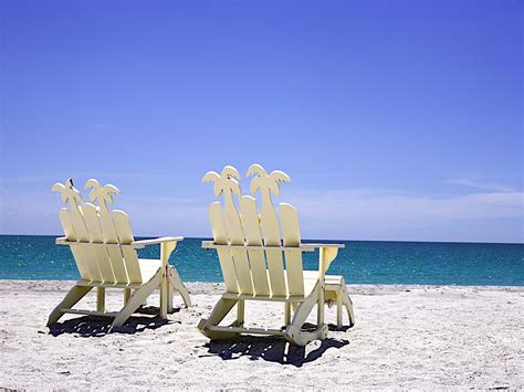 Beach Chairs Wallpaper - WallpaperSafari