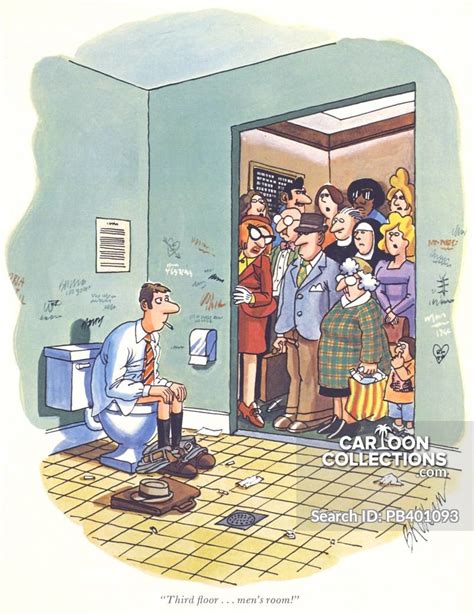 Bathroom Cartoons and Comics - funny pictures from CartoonStock