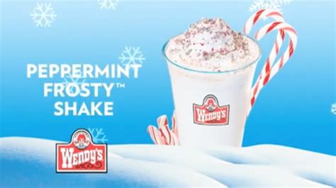 Wendy's Is Replacing Their Strawberry Frosty With A Peppermint Frosty Just In Time For The Holidays