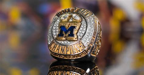 Michigan football team holds Big Ten championship ring ceremony