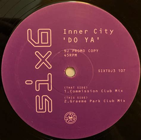 Inner City | Do Ya | Vinyl (12", 45 RPM, Promo) | VinylHeaven - your ...