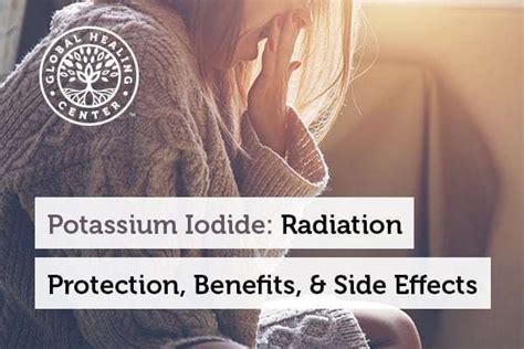 Potassium Iodide: Radiation Protection, Benefits, & Side Effects | Potassium iodide, Iodide ...