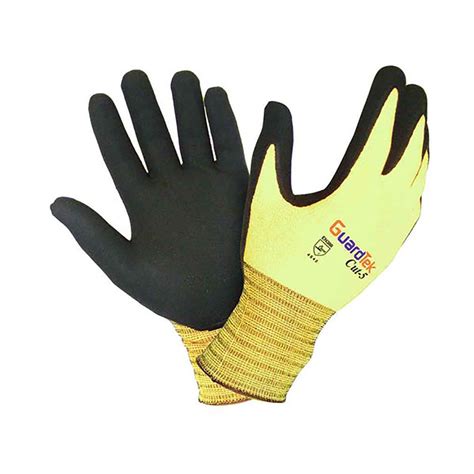 GuardTek EN4544 Cut-5 HPPE Seamless Gloves - Ausworkwear & Safety