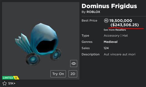 How To Get A Dominus Hat In Roblox