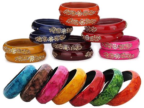 9 Beautiful Collection of Plastic Bangles Designs for Women