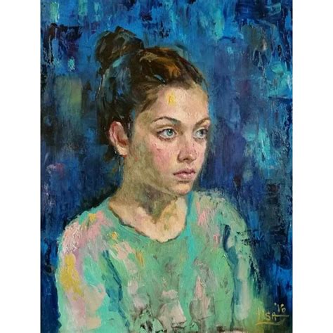 Wall Hangings Commission painting Custom Portrait Painting Oil On Canvas Realistic Portrait From ...