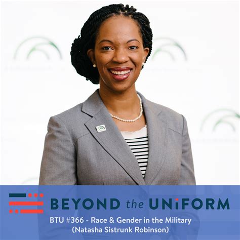BTU #366 - Race & Gender in the Military (Natasha Sistrunk Robinson) | Beyond the Uniform