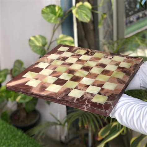 Marble Chess Table With Pieces Set Unique Board Games | Etsy