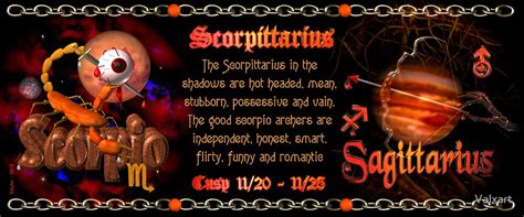 "Scorpio Sagittarius zodiac Cusp is approximately from dates November ...