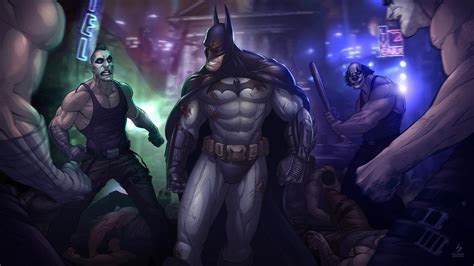 Batman: Arkham City by PatrickBrown on DeviantArt