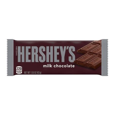 Hershey's Milk Chocolate Bar - 1.55oz : Target