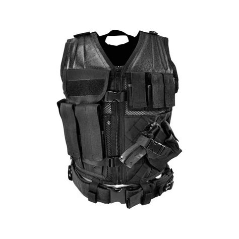 American SWAT Team Tactical Black Vest