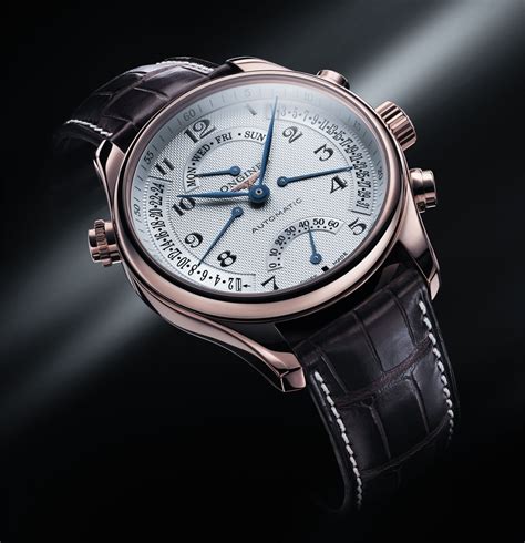 The Longines Master Collection Retrograde in rose gold