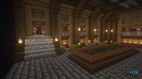 Villager Trading hall Design- Tutorial link in the comments - Hope you all like it :) : r ...