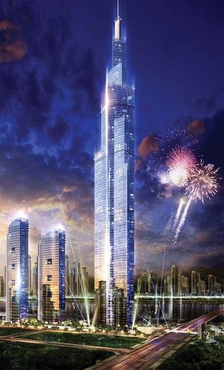 Lotte Town Tower, Busan - 2023 | 초고층 건물, 렌더링 건축