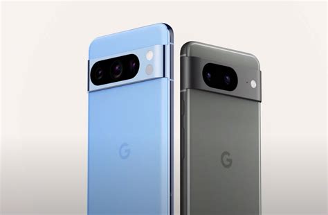 Google Pixel 8 and Pixel 8 Pro phones include the Tensor G3 chips and 7 ...