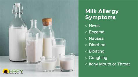 Symptoms of Milk Allergy : Signs You're Allergic To Milk