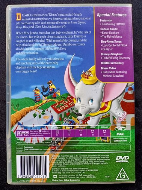 Dumbo Dvd Menu