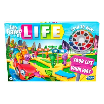 Instructions Manual & Rules for The Game of Life, Family Board Game - Hasbro