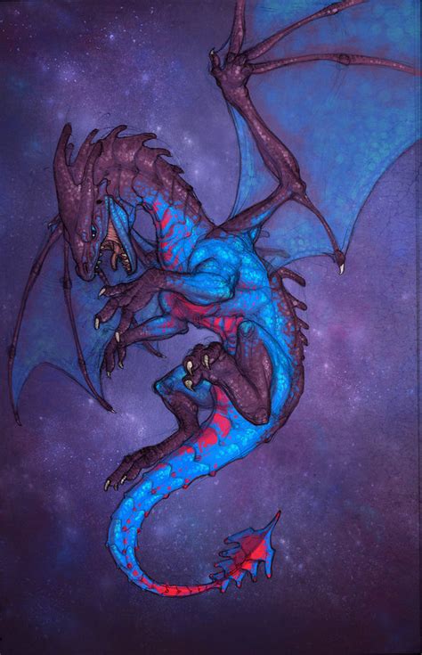 Space Dragon Concept - 2016 by toshema on Newgrounds